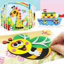 Creative Animal Foam Sticker Puzzle Kit Handmade Toy Gift