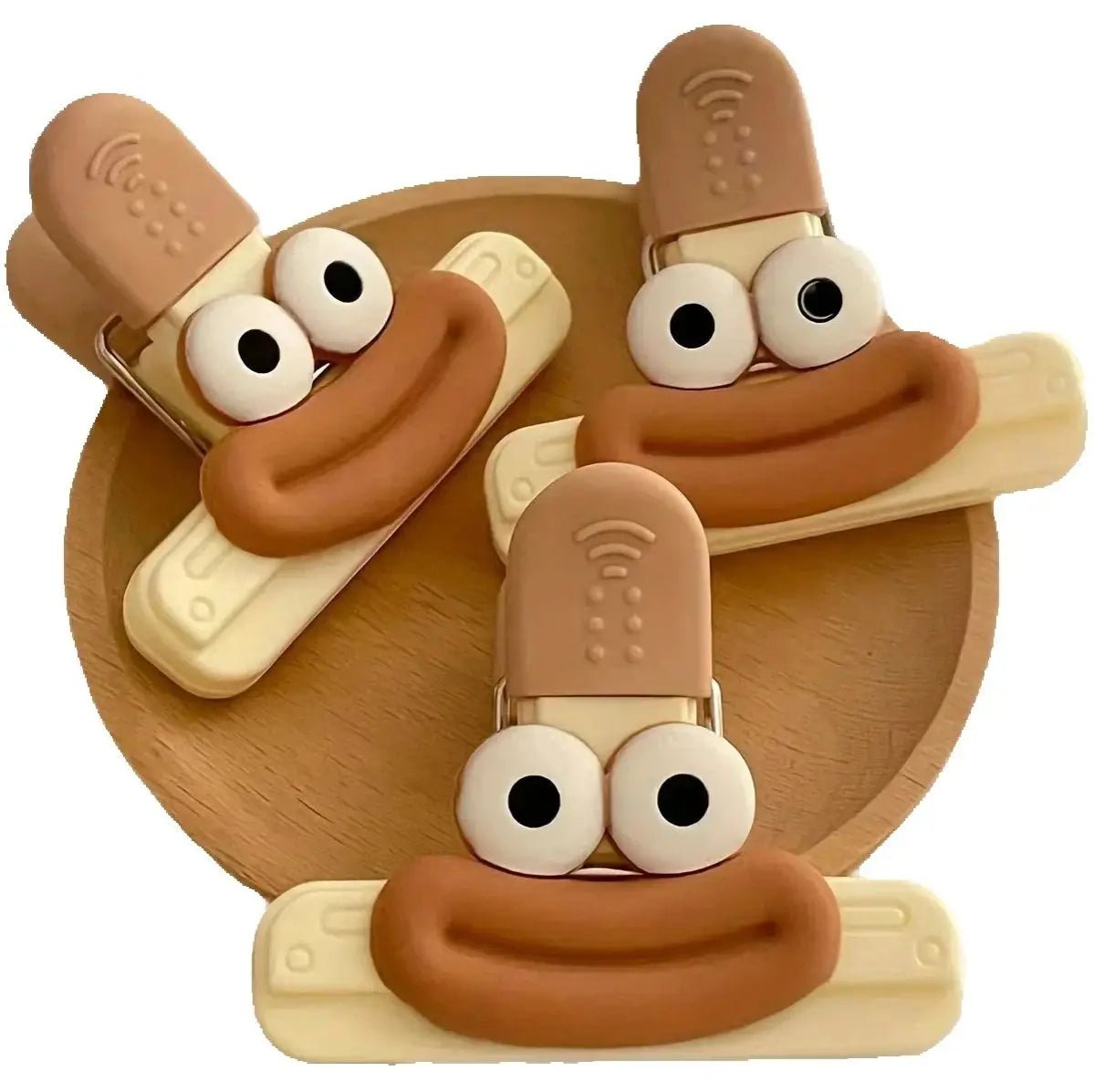 Creative Face Plastic Bag Sealing Clip For Food Storage And Snack Bags Pro Grade