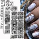 Creative Geometry Nail Stamping Plates for Stunning Art