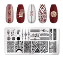 Creative Geometry Nail Stamping Plates for Stunning Art