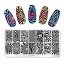 Creative Geometry Nail Stamping Plates for Stunning Art