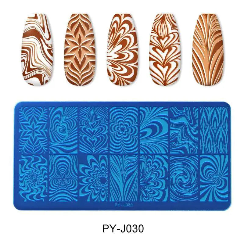 Creative Geometry Nail Stamping Plates For Stunning Art