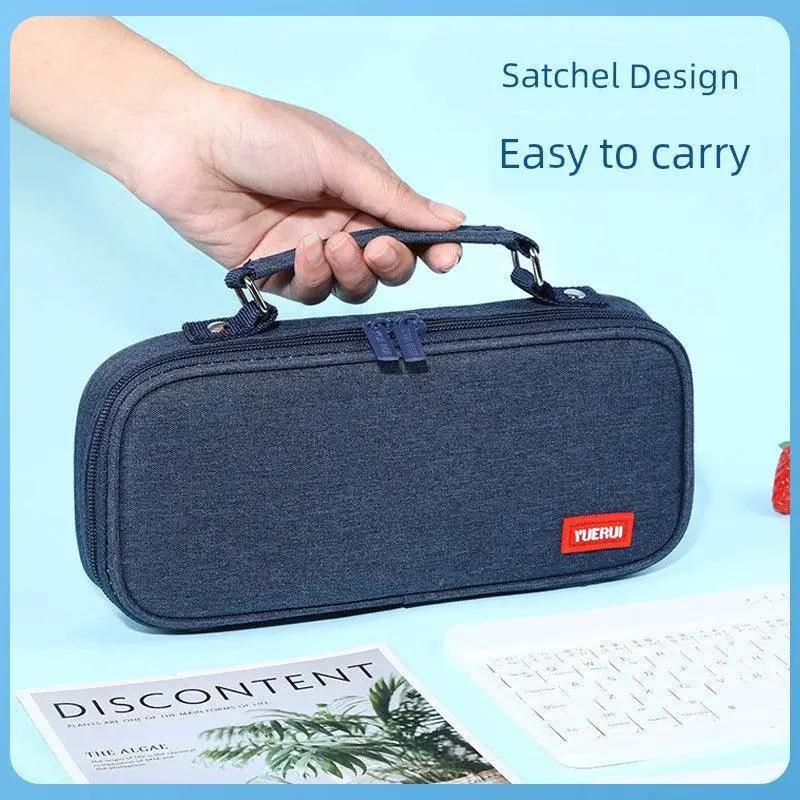 Large Capacity Stationery Bag Multifunctional Pencil Case