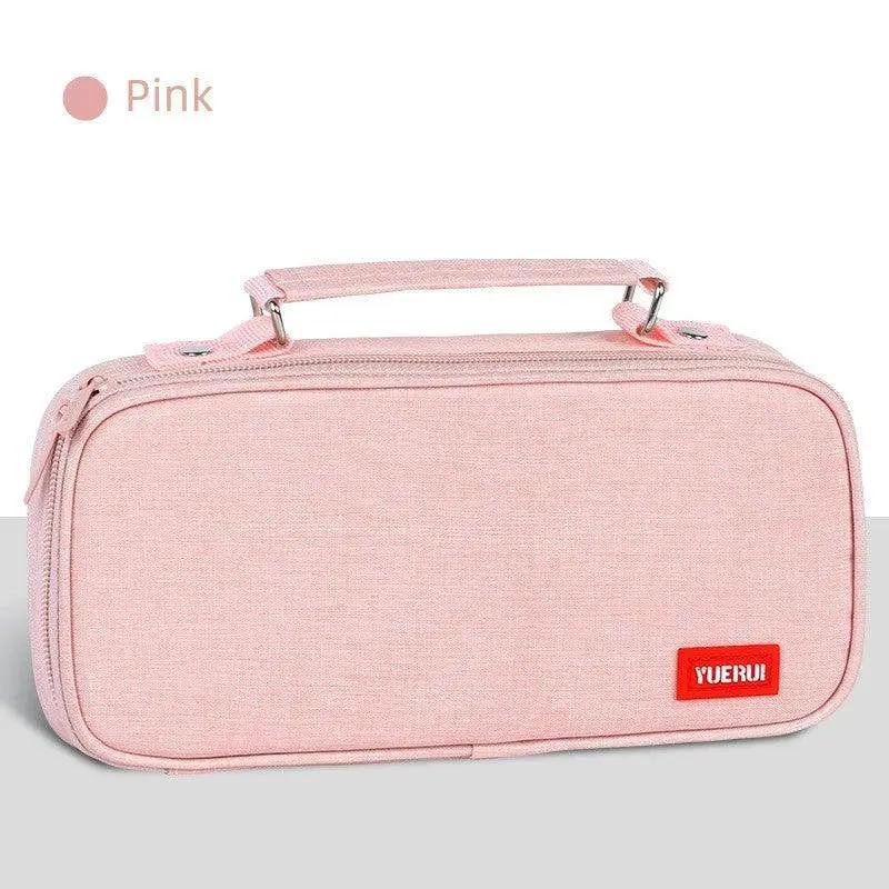 Large Capacity Stationery Bag Multifunctional Pencil Case