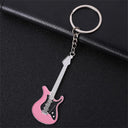 Creative Mini Musical Instruments Guitar Keychain Gift Accessory
