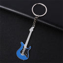 Creative Mini Musical Instruments Guitar Keychain Gift Accessory