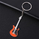 Creative Mini Musical Instruments Guitar Keychain Gift Accessory