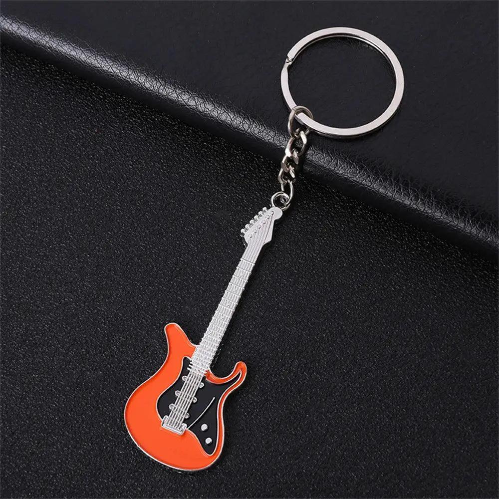 Creative Mini Musical Instruments Guitar Keychain Gift