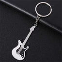 Creative Mini Musical Instruments Guitar Keychain Gift Accessory