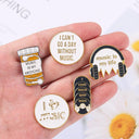 Creative Music Symbol Enamel Pins Jewelry Gift Brooches