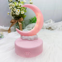Creative Romantic Crescent Moon Night Light LED Table Lamp
