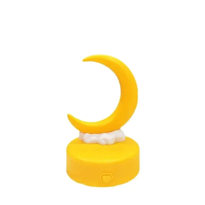 Creative Romantic Crescent Moon Night Light Led Table Lamp