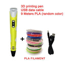 Creative USB Rechargeable 3D Art Pen for Kids DIY Graffiti
