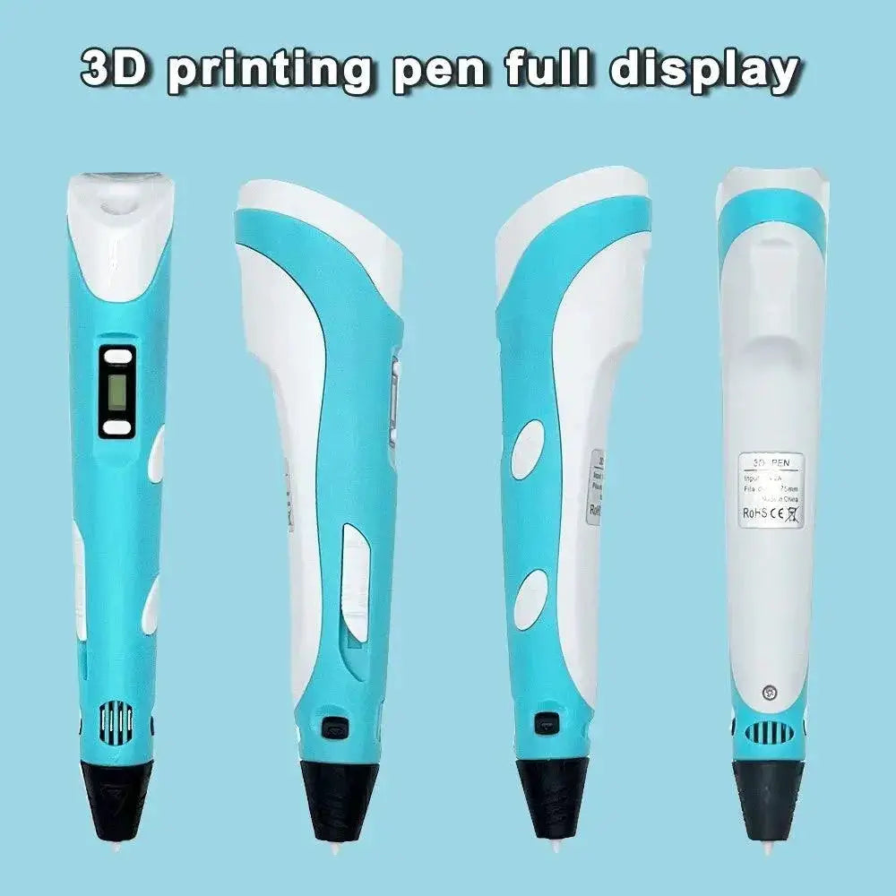 Creative USB Rechargeable 3D Art Pen For Kids Graffiti