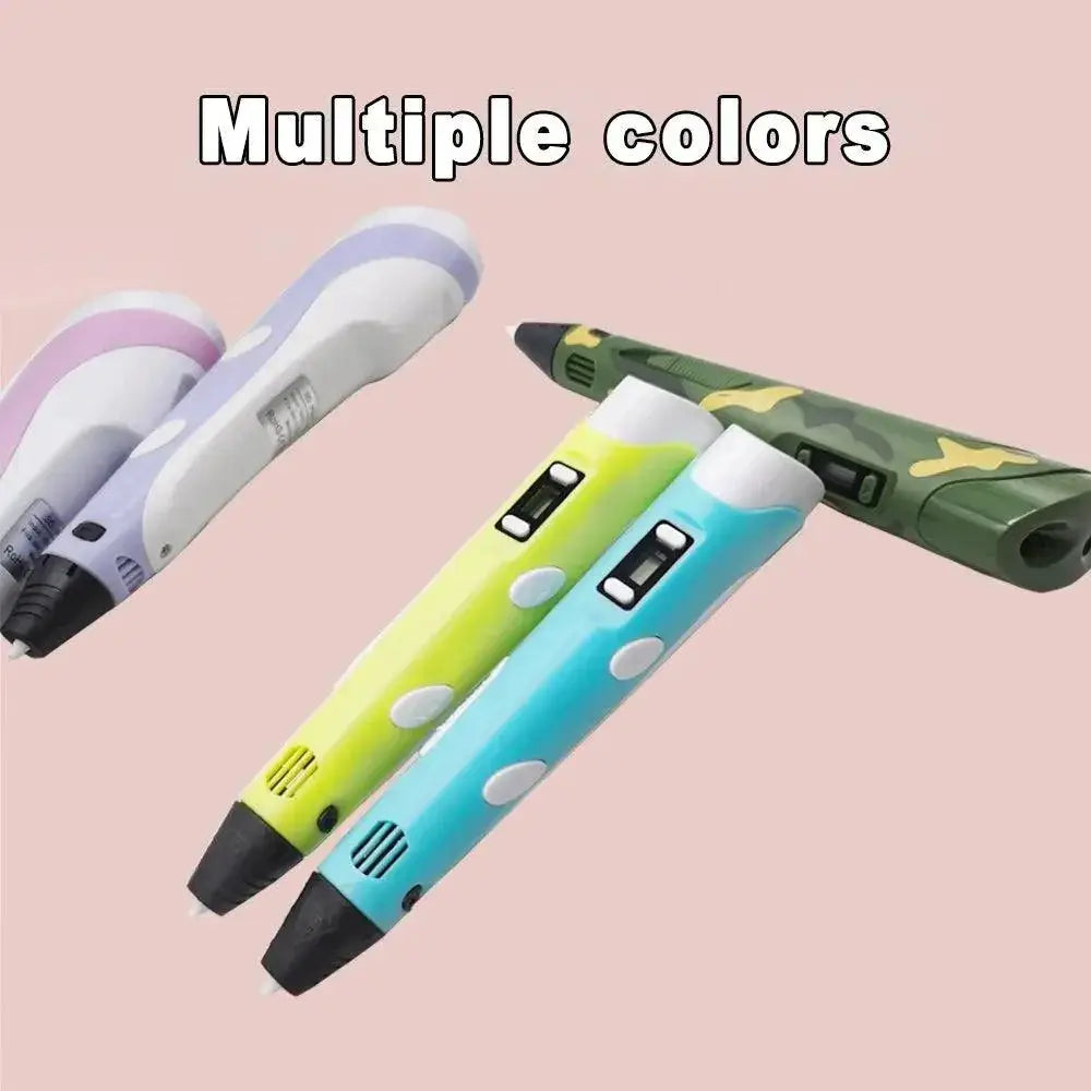 Creative USB Rechargeable 3D Art Pen For Kids Graffiti