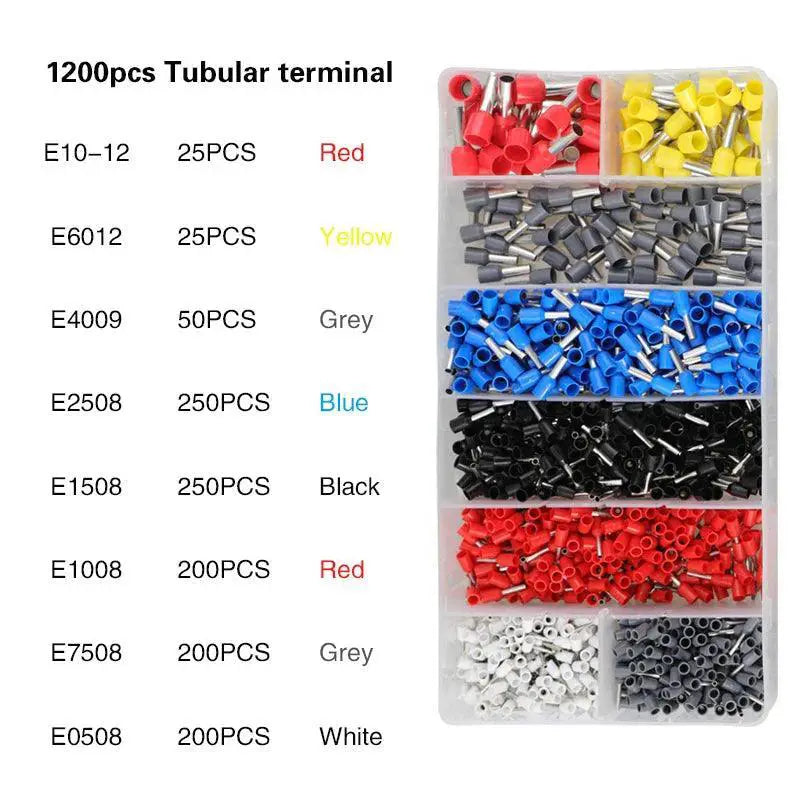 Crimping Pliers Ferrule Sleeves Tubular Terminal Upgrade Set