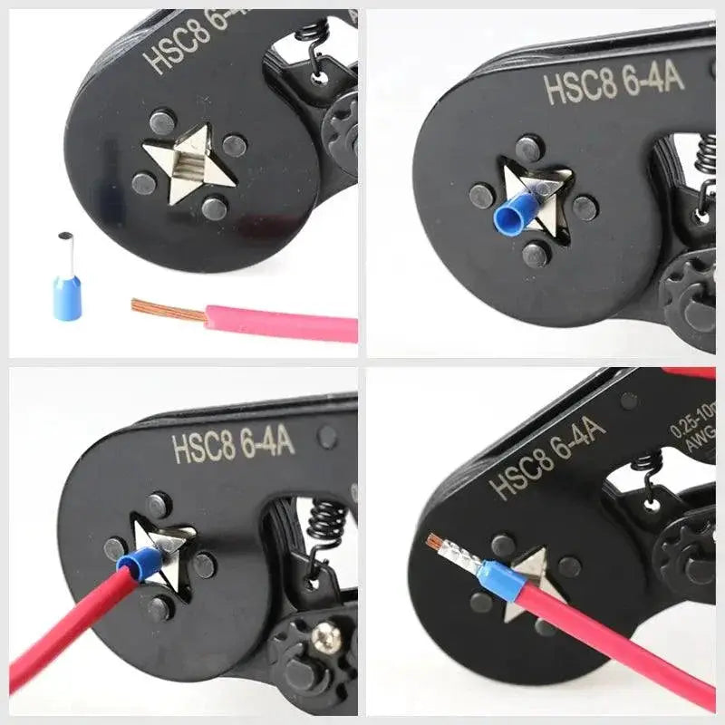 Crimping Pliers Ferrule Sleeves Tubular Terminal Upgrade Set
