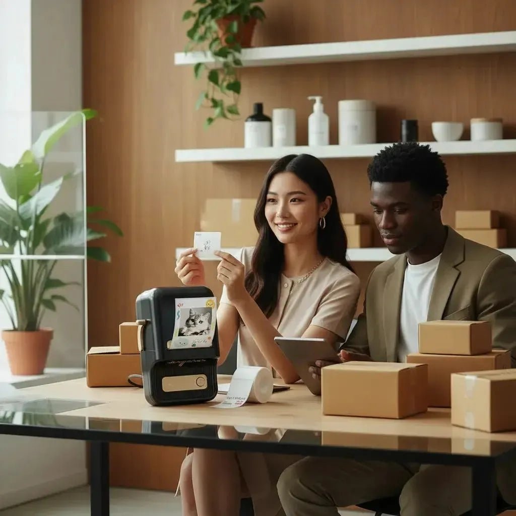 Crisp 300 DPI Label Printer for Bakery