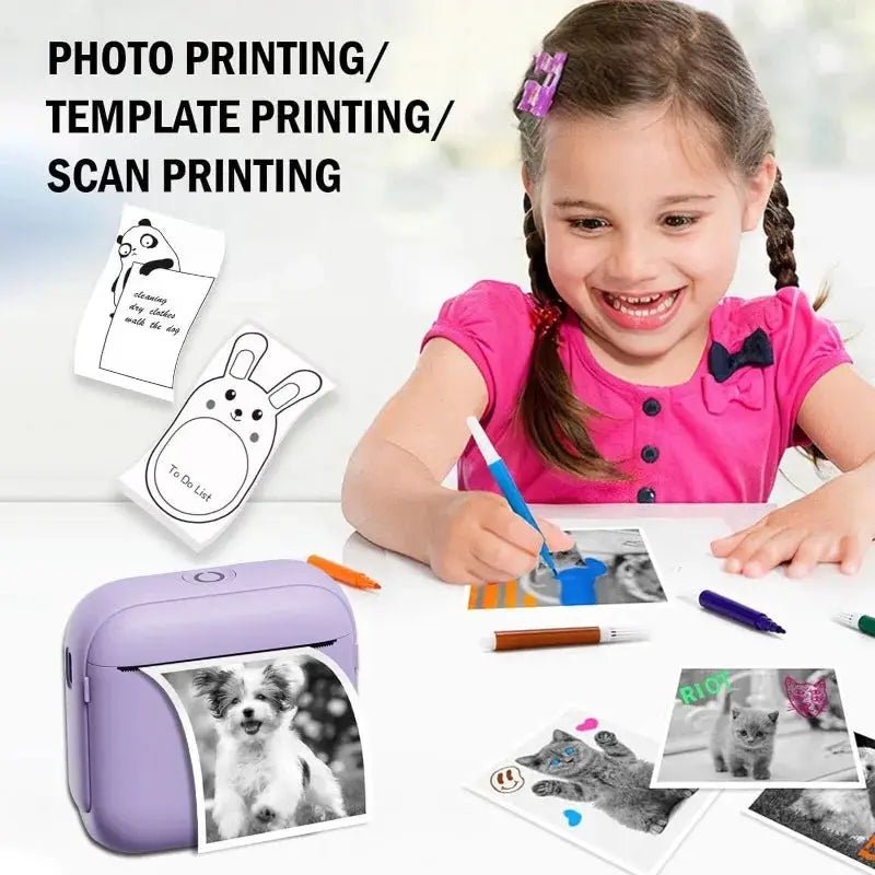 Crisp Label Printer for On-The-Go Labels