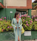 Sun-Kissed Crochet Maxi Dress for Women