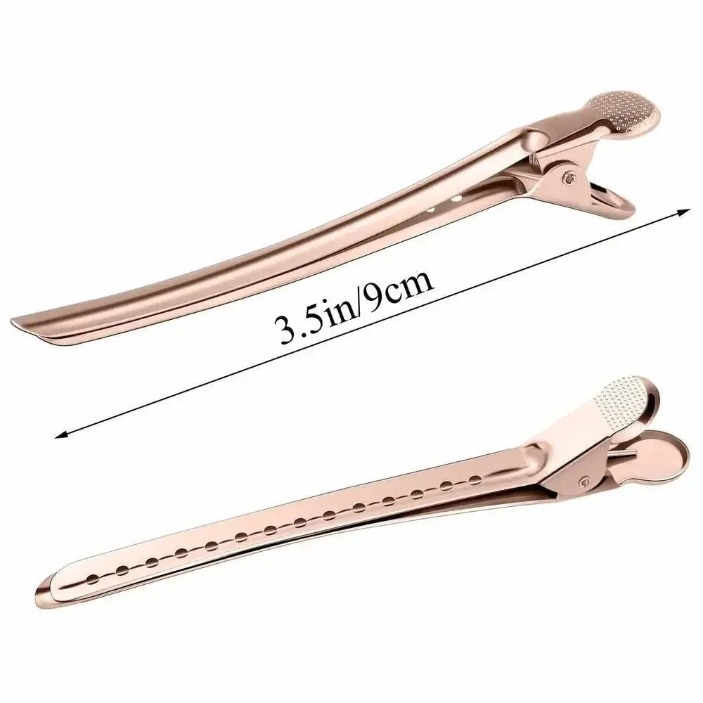 Crocodile Leather Hairpin Set Stylish Hairpin Elegance
