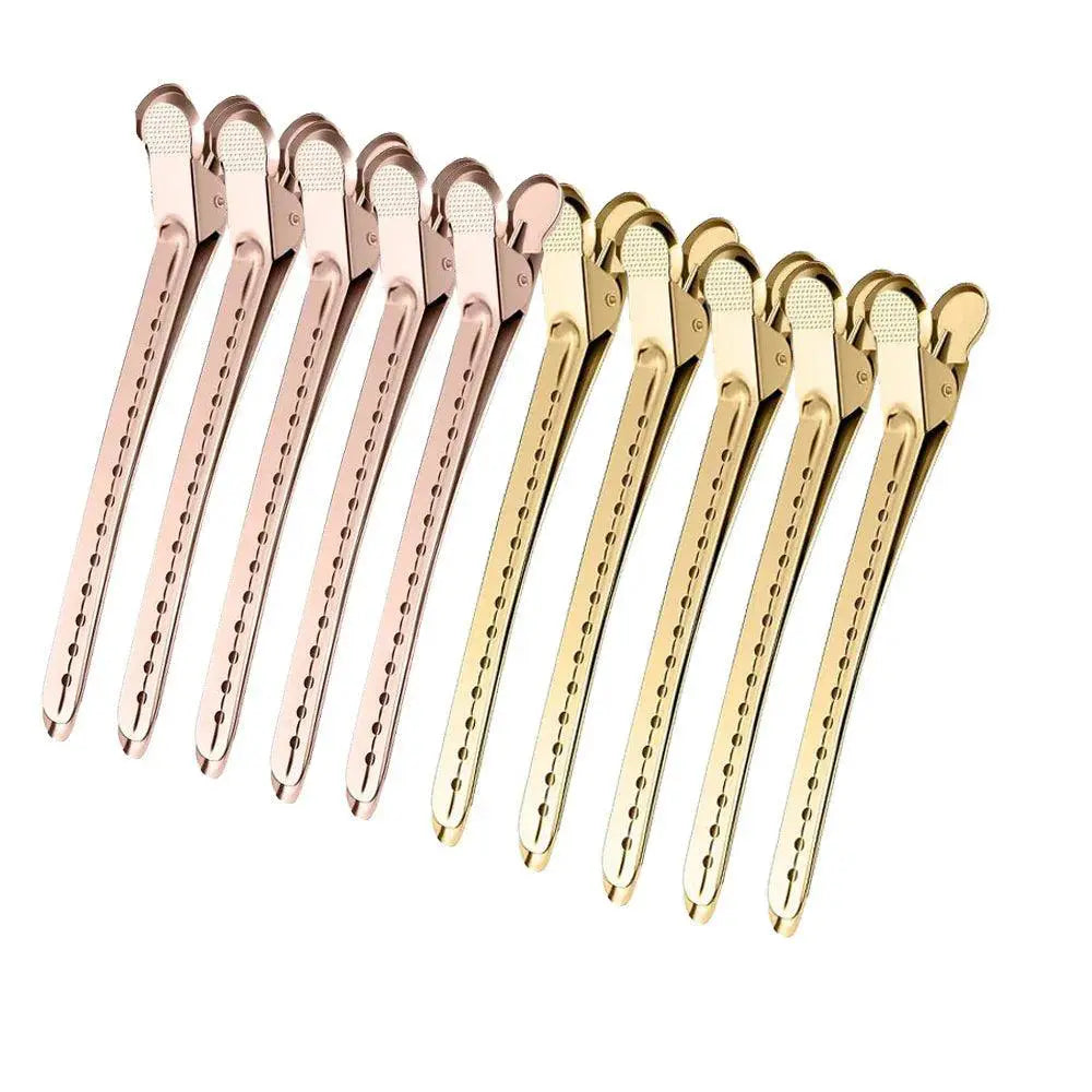 Crocodile Leather Hairpin Set Stylish Hairpin Elegance