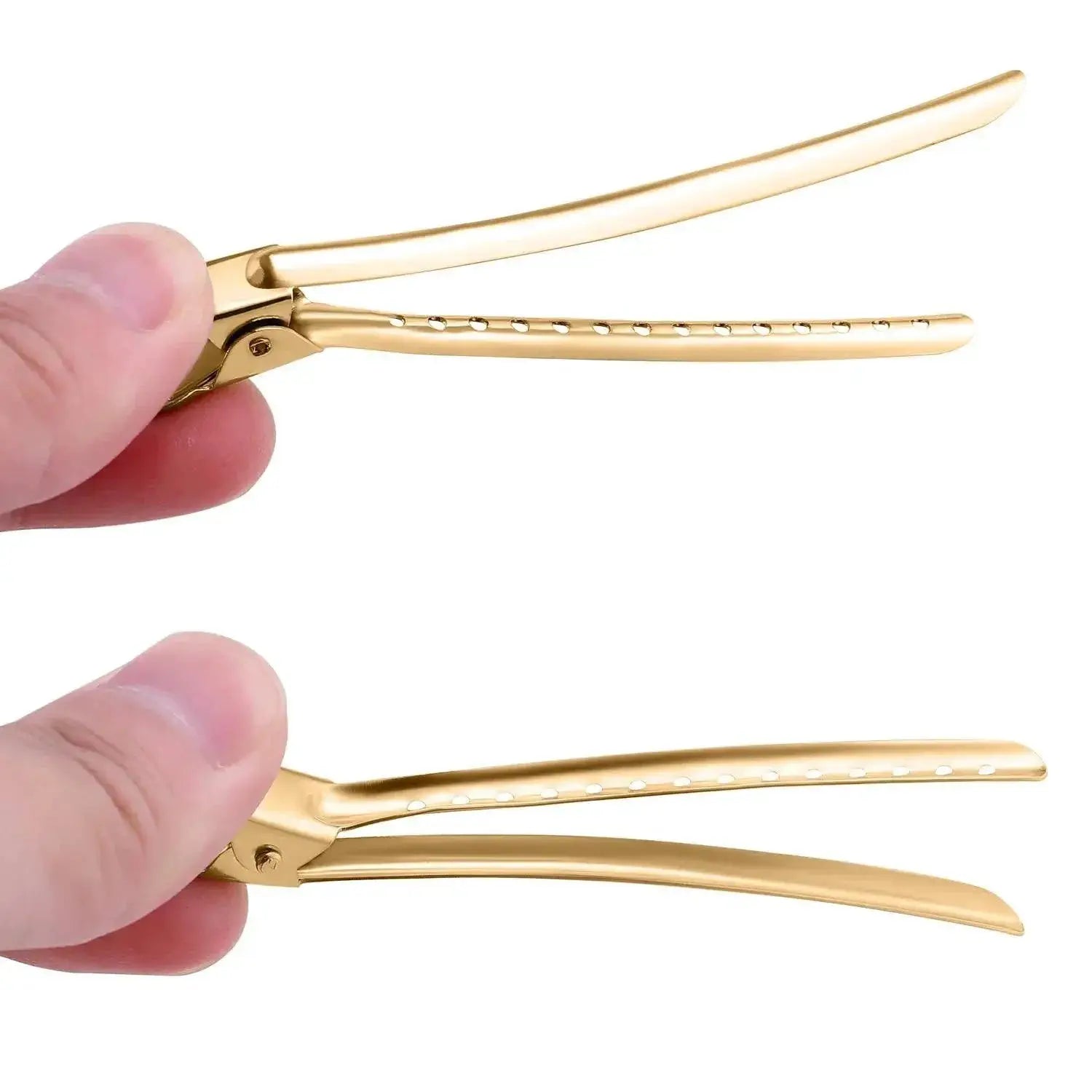 Crocodile Leather Hairpin Set Stylish Hairpin Elegance