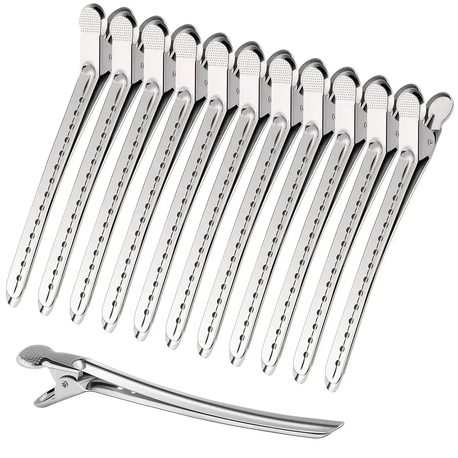Crocodile Leather Hairpin Set Stylish Hairpin Elegance