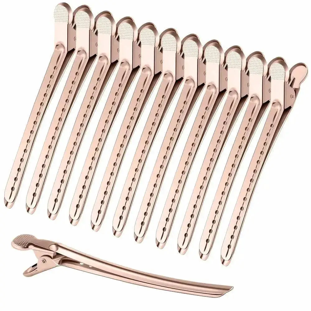 Crocodile Leather Hairpin Set Stylish Hairpin Elegance