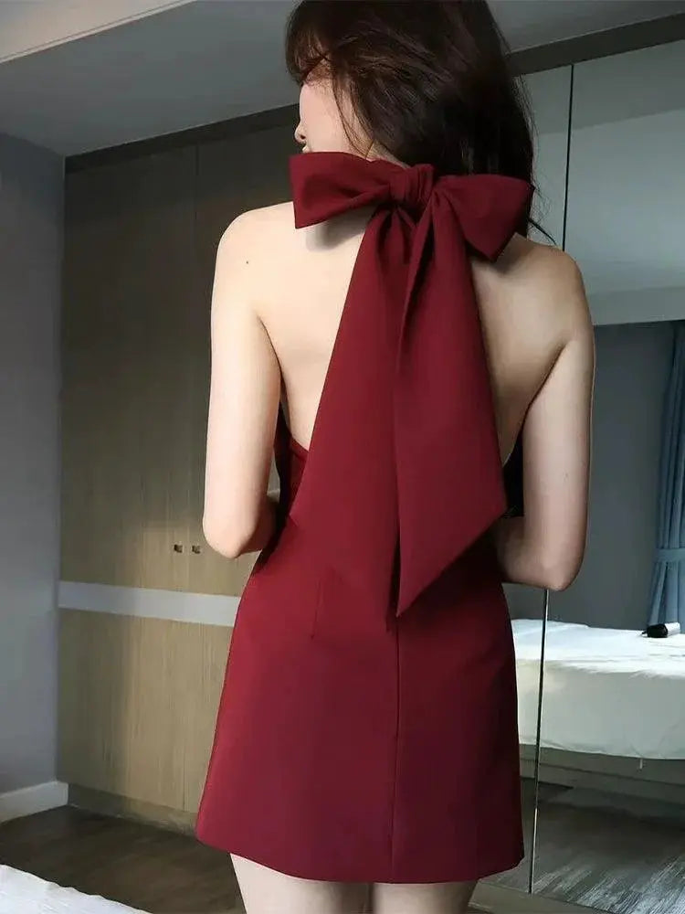 Cross Graceful Halterneck Dress Elegant A Line Choice