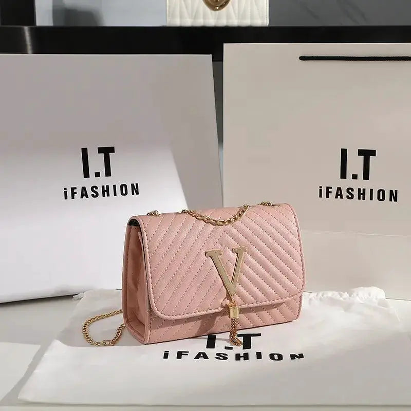Crossbody Bag Elegant Embroidered Sequin Shoulder Handbag