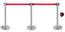 VEVOR 4-6Pcs Queue Security Posts Crowd Control Stanchion Barriers