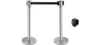 VEVOR 4-6Pcs Queue Security Posts Crowd Control Stanchion Barriers