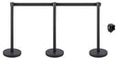 VEVOR 4-6Pcs Queue Security Posts Crowd Control Stanchion Barriers