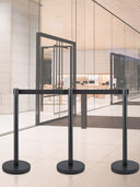 VEVOR 4-6Pcs Queue Security Posts Crowd Control Stanchion Barriers