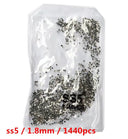 Crystal AB Gold 3D Nail Art Rhinestones High Quality Sparkle