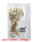 Crystal AB Gold 3D Nail Art Rhinestones High Quality Sparkle