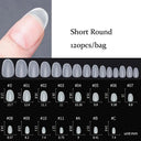 Crystal Clear Coffin Press-On Nails Effortless Instant Glam