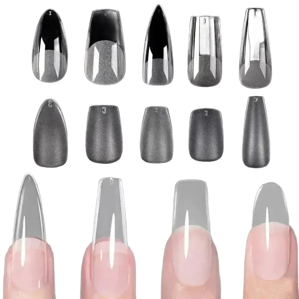 Glam Press-On Nails for Quick Manicures — 982-120pcs-bag