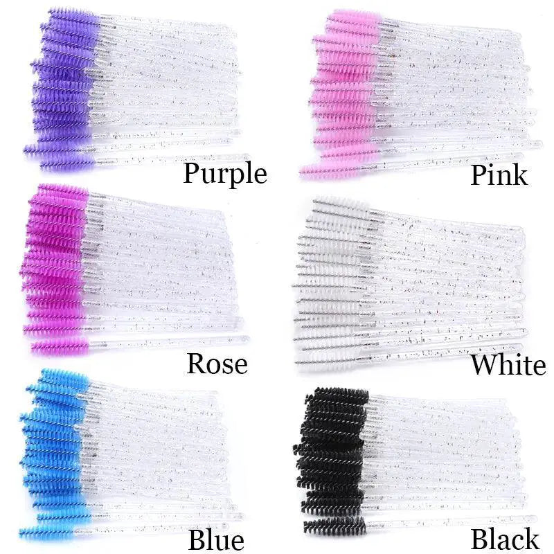 Crystal Diamond Brush Set Elevate Beauty Routine Elegantly