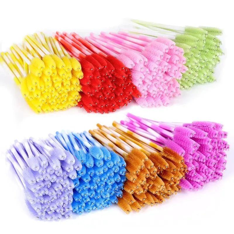 Crystal Diamond Brush Set Elevate Beauty Routine Elegantly