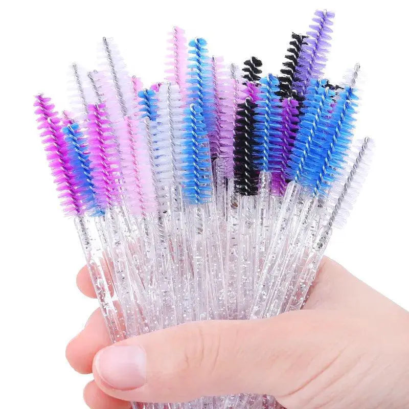 Crystal Diamond Brush Set Elevate Beauty Routine Elegantly