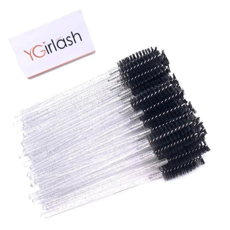 Crystal Eyelash Makeup Brush Wands Disposable Lash Tools