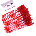 Crystal Eyelash Makeup Brush Wands Disposable Lash Tools