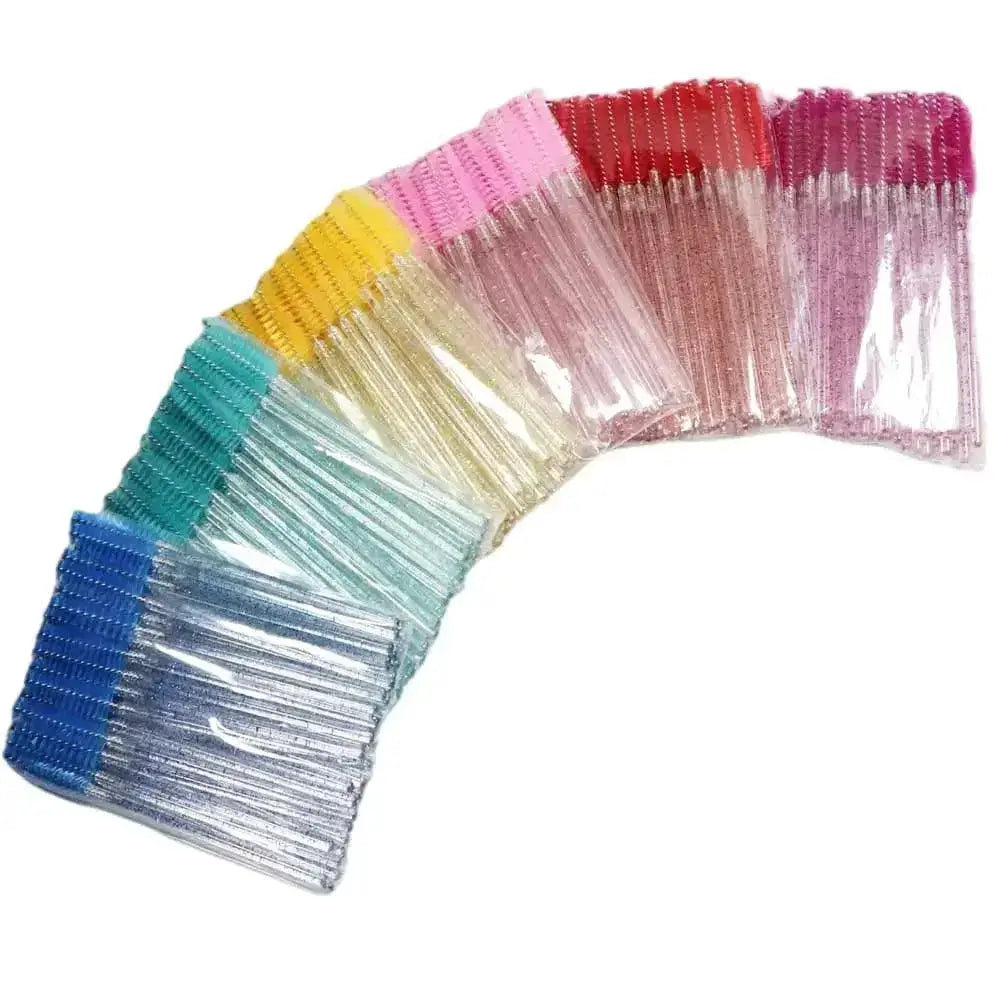 Crystal Eyelashes Brush Set for Professional Makeup Tools