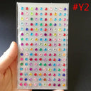 Crystal Gem Festival Makeup Kit for Eyes Face and Nails