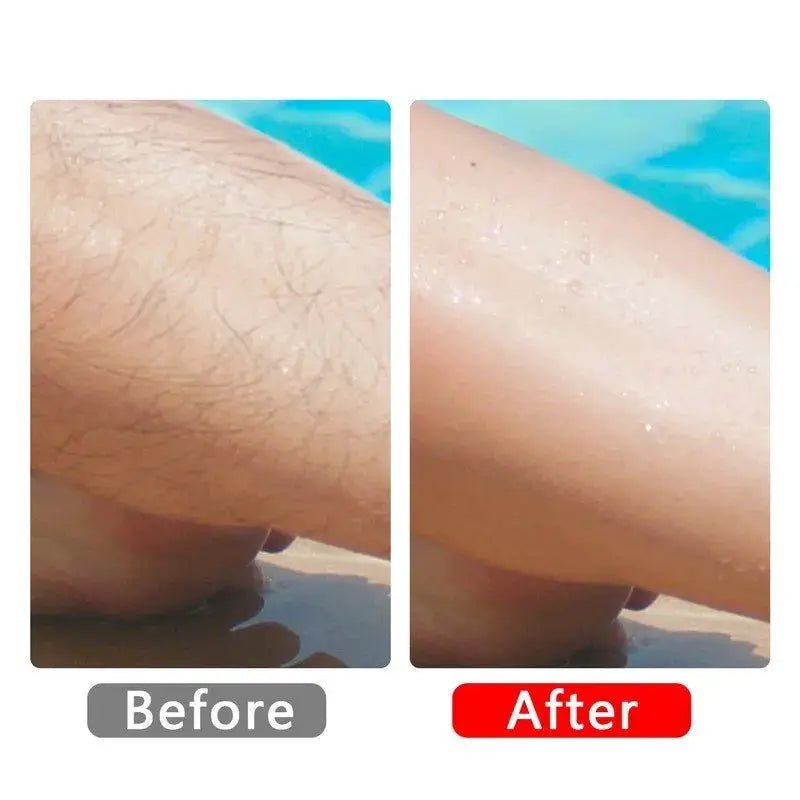 Crystal Glass Hair Remover Epilator Pain Free Reusable For Smooth Skin