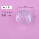 Crystal Glass Nail Cup Set for Clean Art