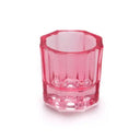 Crystal Glass Nail Cup Set for Clean Art