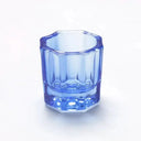 Crystal Glass Nail Cup Set for Clean Art